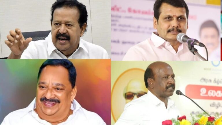 முக்கிய நான்கு அமைசர்கள் பதவி காலி… திமுக அமைச்சரவையில் அதிரடி மாற்றம்…