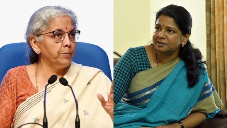 கனிமொழிக்கு பாஜகவுடன் தொடர்பு…புட்டு புட்டு வைத்த நிர்மலா சீதாராமன்…