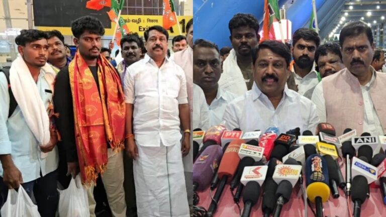 தனி தீவில் தத்தளித்த 15 தமிழர்கள்… கடவுள் போல் காப்பாற்றிய நயினார் நாகேந்திரன்… மிஸ்சர் சாப்பிடும் திமுக… 