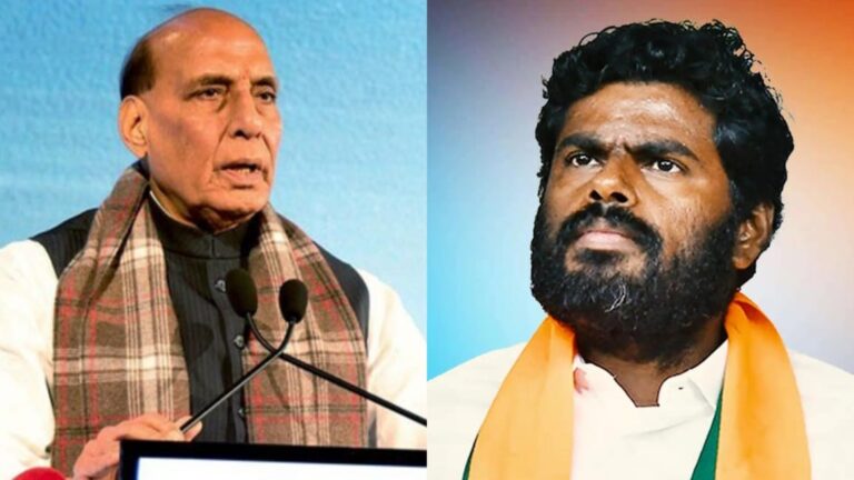 தேசிய தலைவராக ராஜ்நாத் சிங்… அண்ணாமலைக்கு ராஜ்நாத் சிங் வகித்த பதவி… அமைச்சரவையில் மாற்றம்…