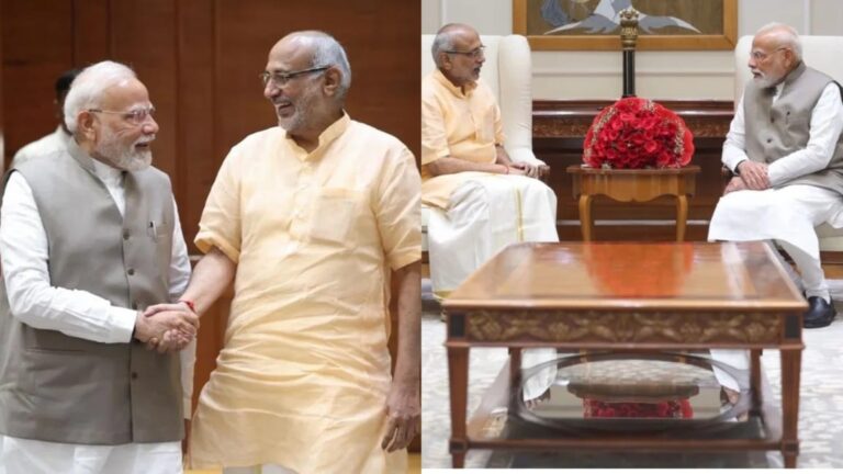 பாஜக ஆட்சியை காப்பற்றிய CPR .. மோடியின் நம்பிக்கைக்குரியவரான தமிழர்… துணை ஜனாதிபதியாக அறிவித்ததின் பின்னணி…