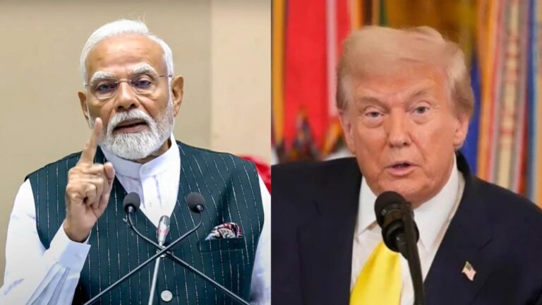 இந்தியாவை குறைத்து மதிப்பிட்டு விட்டேன்…. சரணடைந்த டோனல் ட்ரம்ப்… கெத்து காட்டிய மோடி…