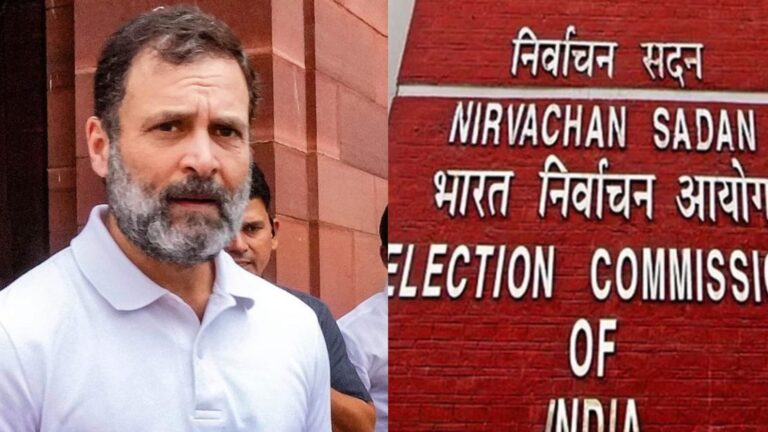 ராகுல்காந்தியின் இந்திய வாக்குரிமை பறிப்பு… தேர்தல் ஆணையம் அதிரடி…. பறந்தது நோட்டீஸ் …