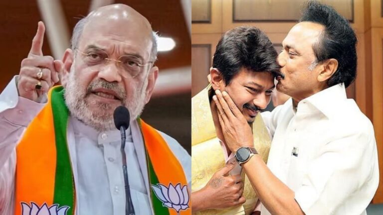 திமுகவுக்கு வந்த எச்சரிக்கை மணி… முடிவுக்கு வரும் குடும்ப அரசியில்… சவாலுடன் களம் இறங்கும் அமித்ஷா..