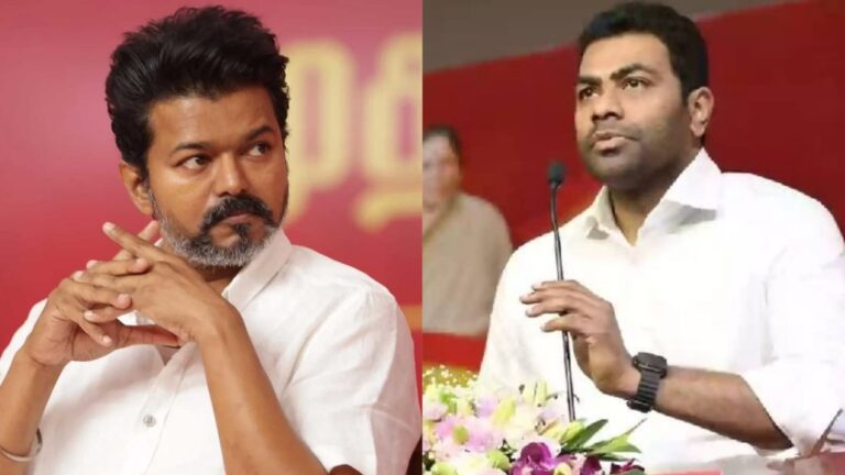 NDA வில் விஜய்க்கு 35 தொகுதி…. லாக் செய்யப்பட்ட விஜய்… முட்டு கட்டை போடும் ஆதவ் அர்ஜுனா…