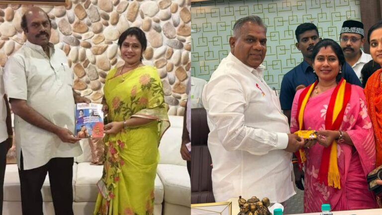 பியூட்டி பார்லர் To அரசியல்… ஏ வ வேலு அறிமுகம் கிடைத்து எப்படி..? … யார் இந்த மீனா ஜெயக்குமார்…