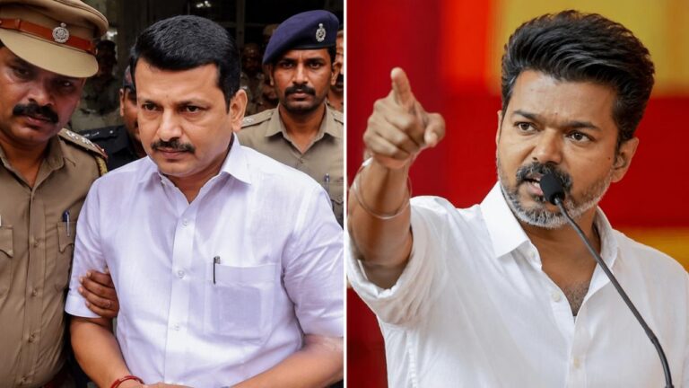 சுற்றி வளைத்த போலீசார்… கைதாகிறார் செந்தில்பாலாஜி… தட்டி தூக்கிய CM விஜய்…