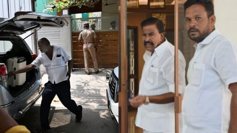 கைதாகும் கே என் நேரு… 1,020,00 கோடி மெகா ஊழல்… லஞ்ச ஒழிப்பு சோதனையில் சிக்கிய ஆதாரம்…