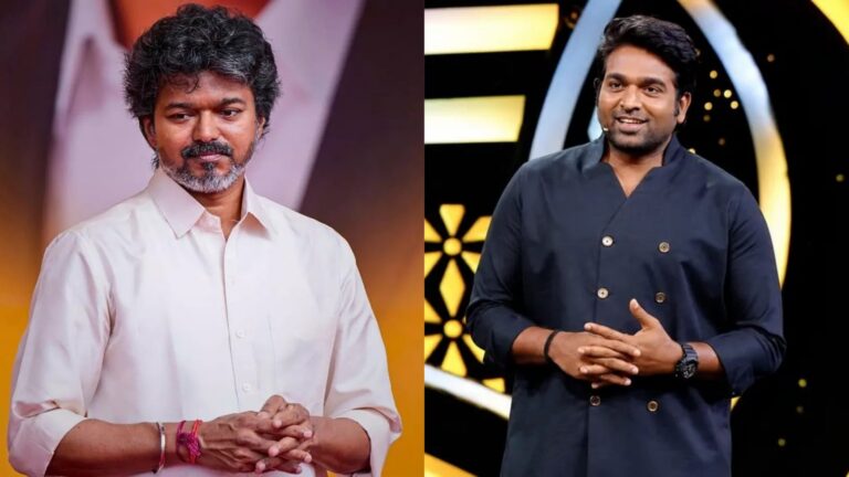 திமுகவின் குரலாக மாறிய விஜய்சேதுபதி…கேரவனுக்குள் 2 லட்சம்… விஜய் எதிராக ஆள் சேர்க்கும் திமுக…