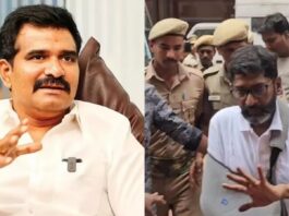 அமைச்சர் CTR யை மிரட்டி பார்த்த சவுக்கு… யாரை மிரட்டி பார்க்கிற… சவுக்கு குறித்து விஜய்க்கு போன உளவு துறை ரிப்போர்ட்…