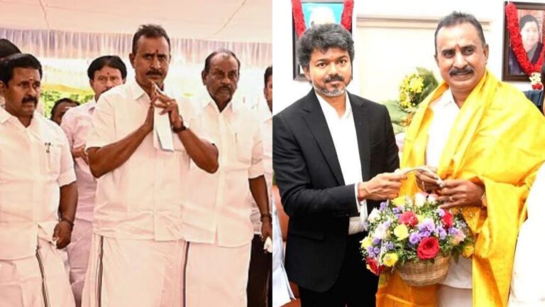 அடுத்து 7 அதிமுக எம்ஏக்கள்… தவெக வில் தஞ்சம்… எஸ் பி வேலுமணி தலைமையில் இணைப்பு…